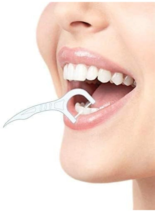 خيط تنظيف الأسنان مع عود بلاستيك – العلبة 30 قطعة - 3 علب - Image 1
